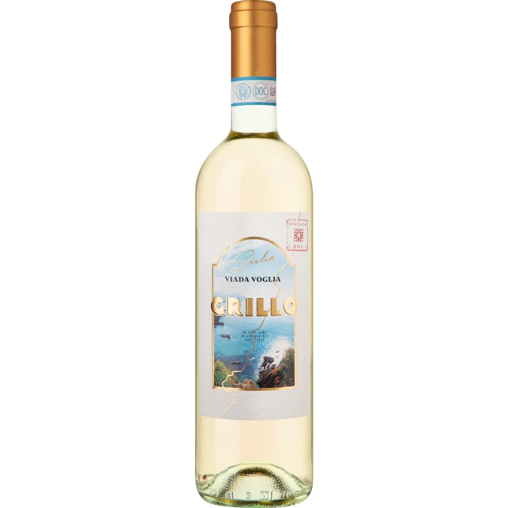 Viada Voglia Grillo, Sicilia DOC, Sizilien, 2025, Weißwein