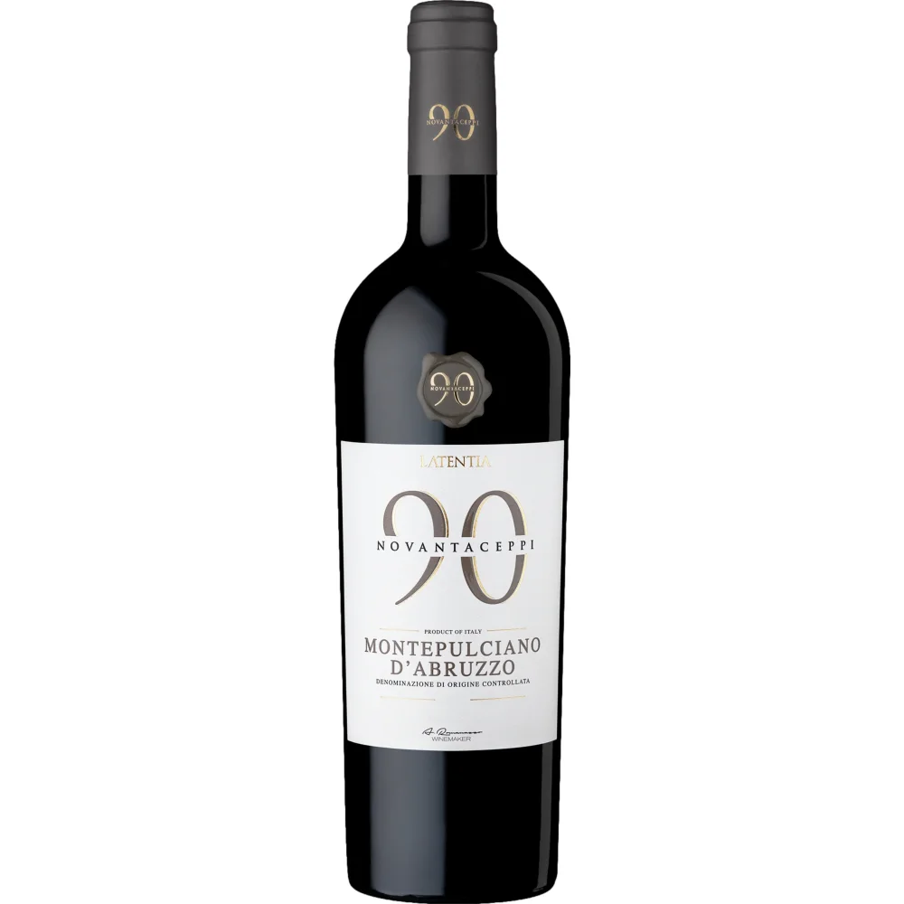 Novantaceppi Montepulciano, Montepulciano d'Abruzzo DOC, Abruzzen, 2025, Rotwein
