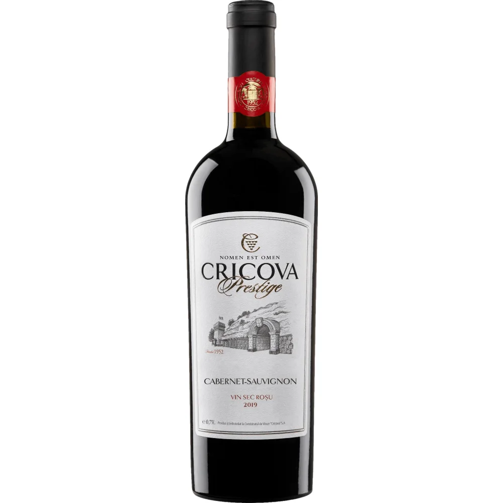 Cricova Prestige Cabernet Sauvignon, IGP Codru, Codru, 2023, Rotwein