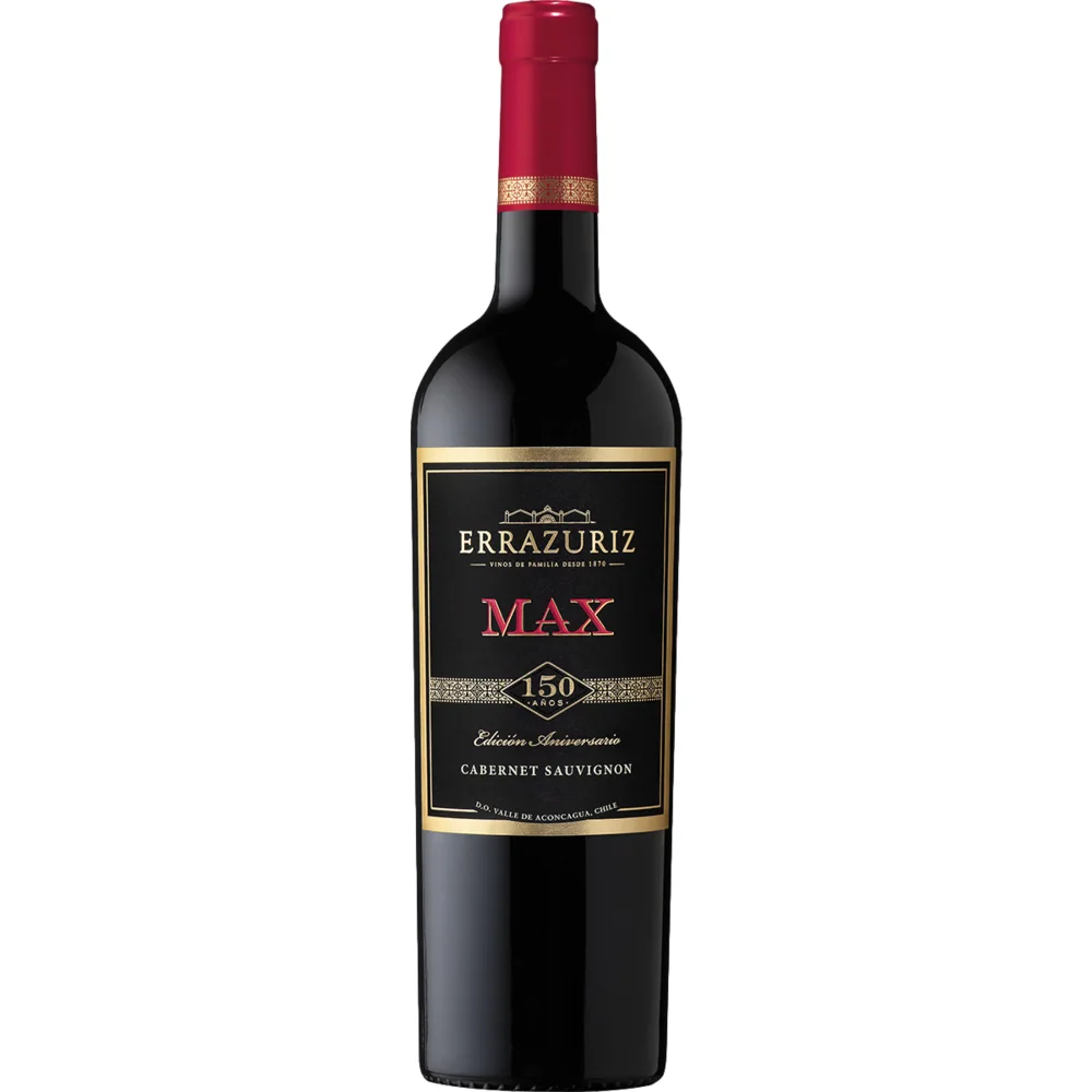 Errazuriz Max Cabernet Sauvignon, Región de Aconcagua, Vino de Chile, 2023, Rotwein