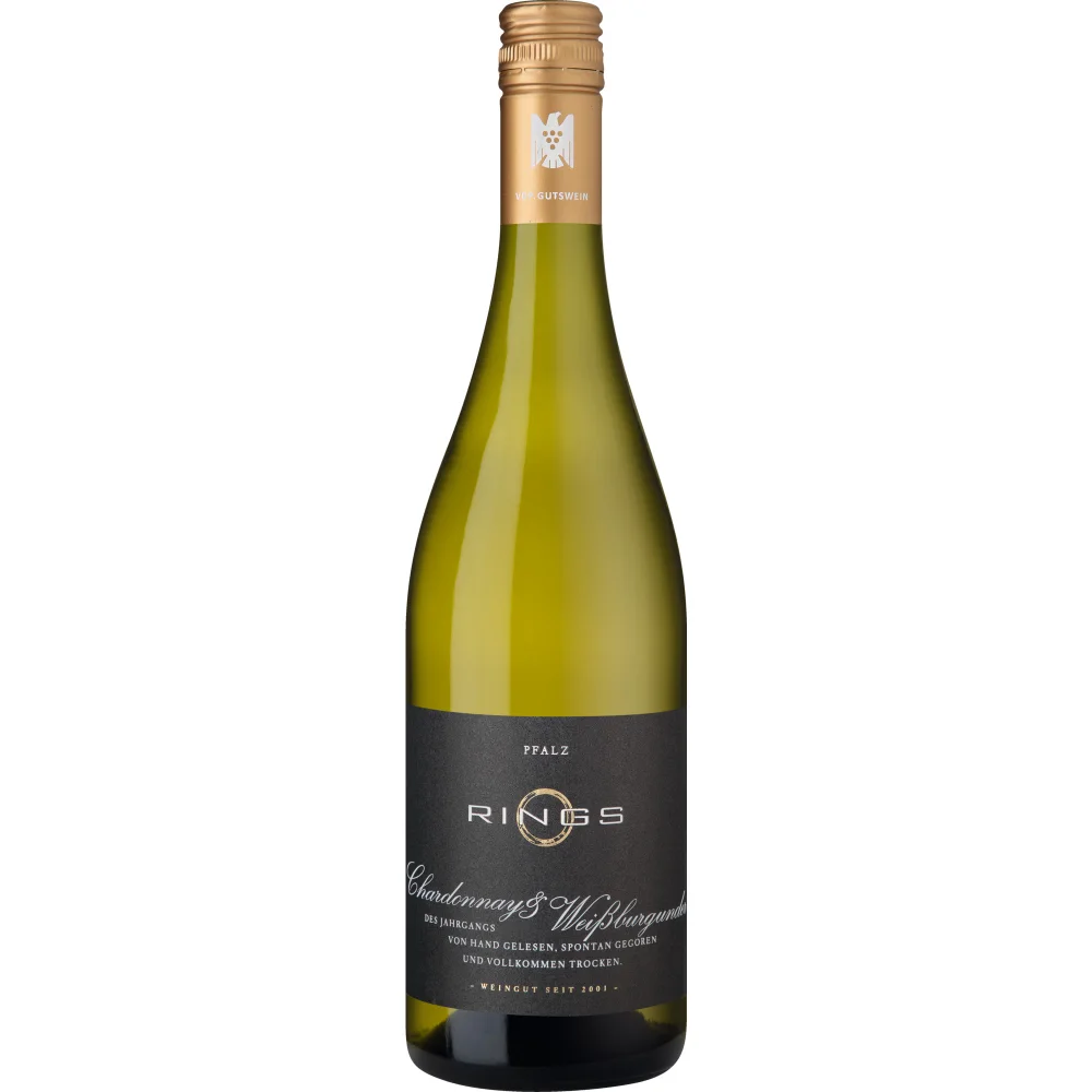 Rings Chardonnay & Weissburgunder, Trocken, Pfalz, Pfalz, 2024, Weißwein