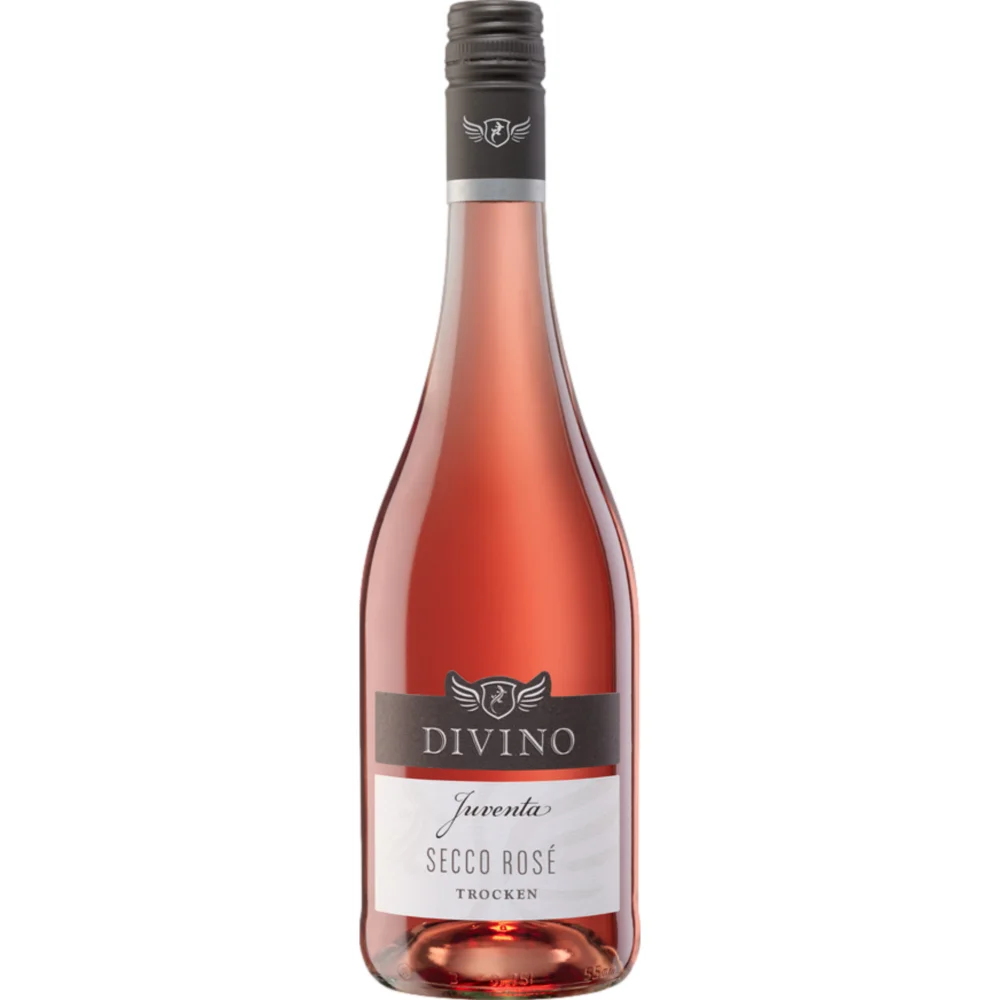 Divino Juventa Secco Rosé, Trocken, Franken, Deutscher Tafelwein, Perlwein / Secco