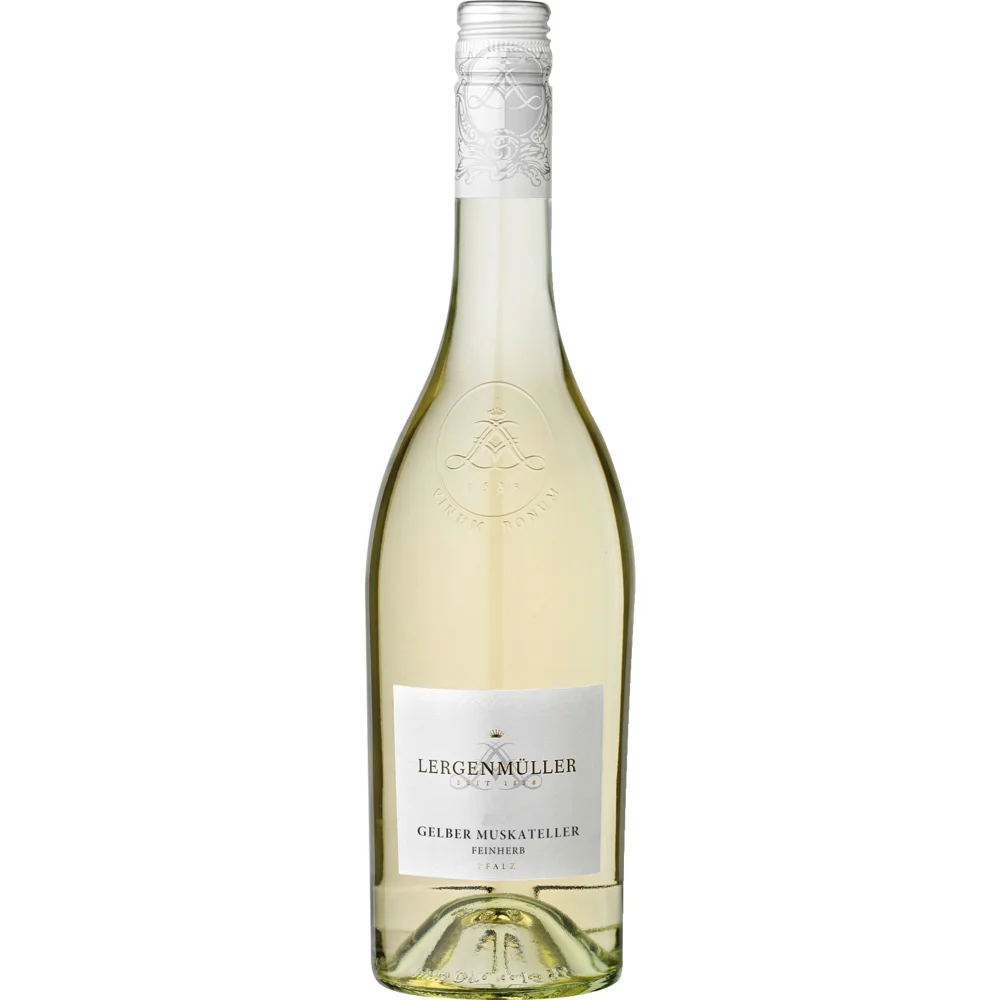 Lergenmüller Gelber Muskateller, Feinherb, Pfalz, Pfalz, 2025, Weißwein