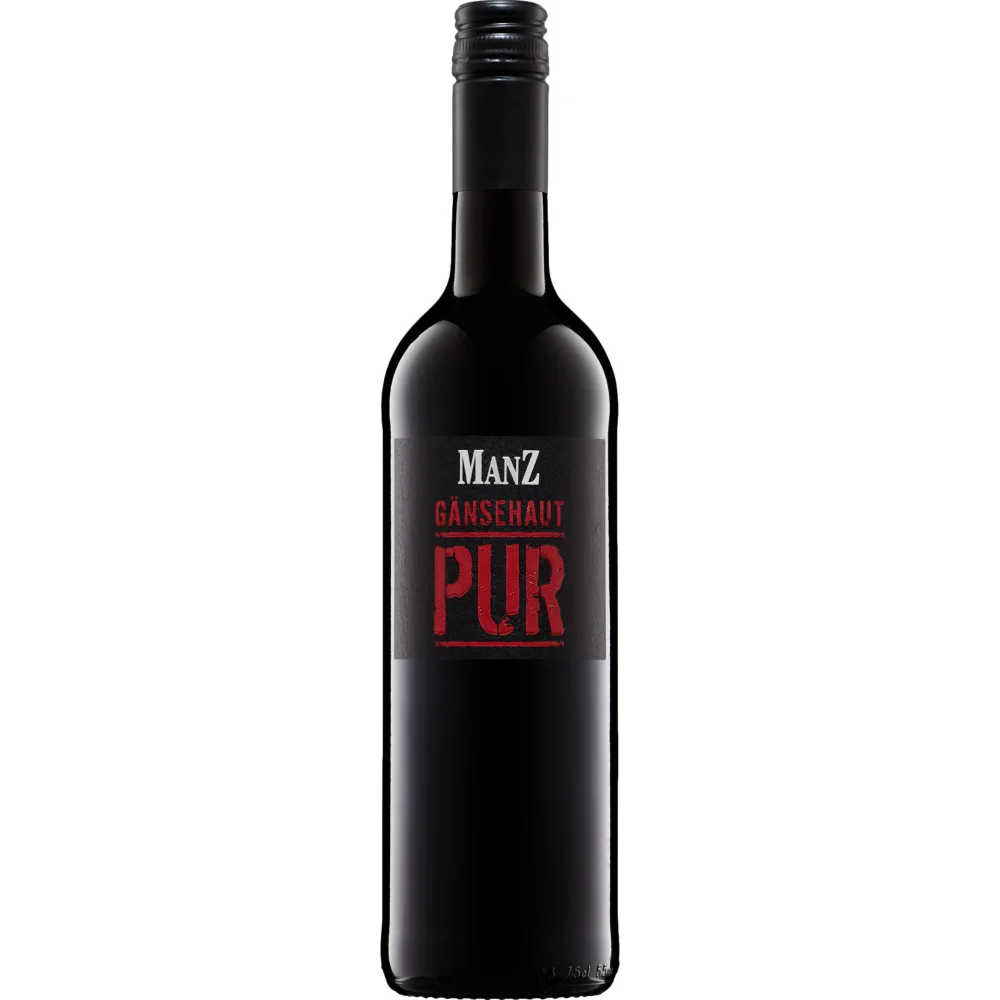 Manz Gänsehaut Pur Rotweincuvée, Trocken, Rheinhessen, Rheinhessen, 2023, Rotwein