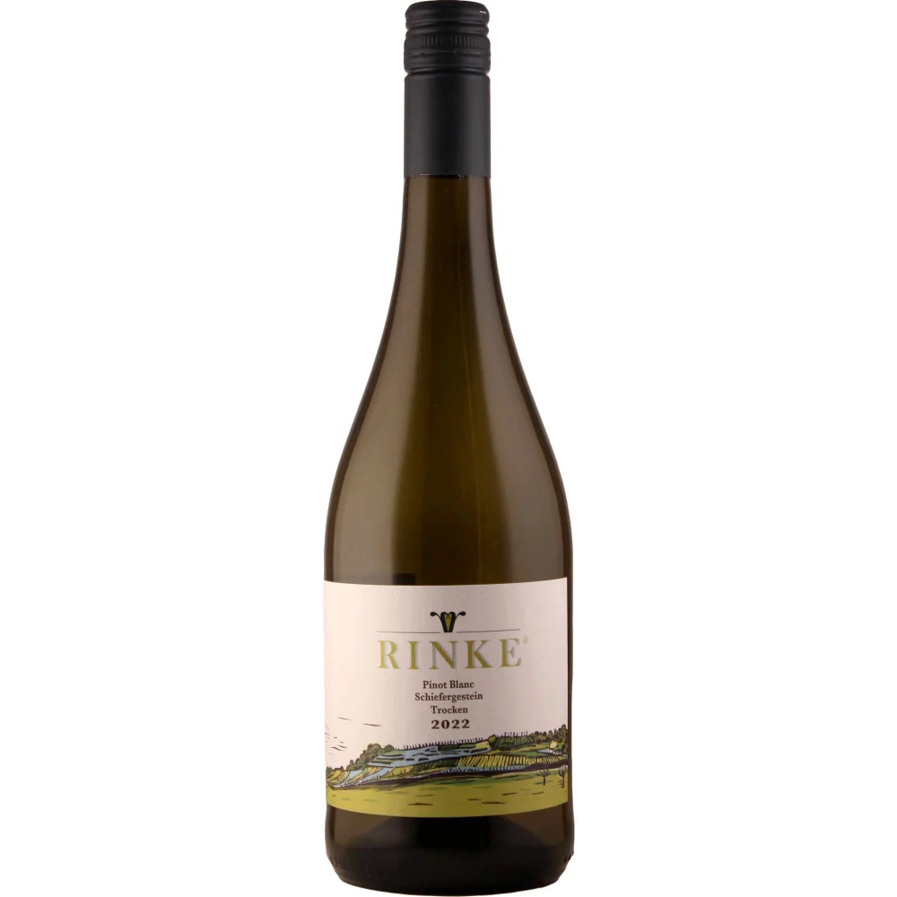 Rinke Pinot Blanc Schiefergestein Bio, Trocken, Mosel, Mosel, 2022, Weißwein