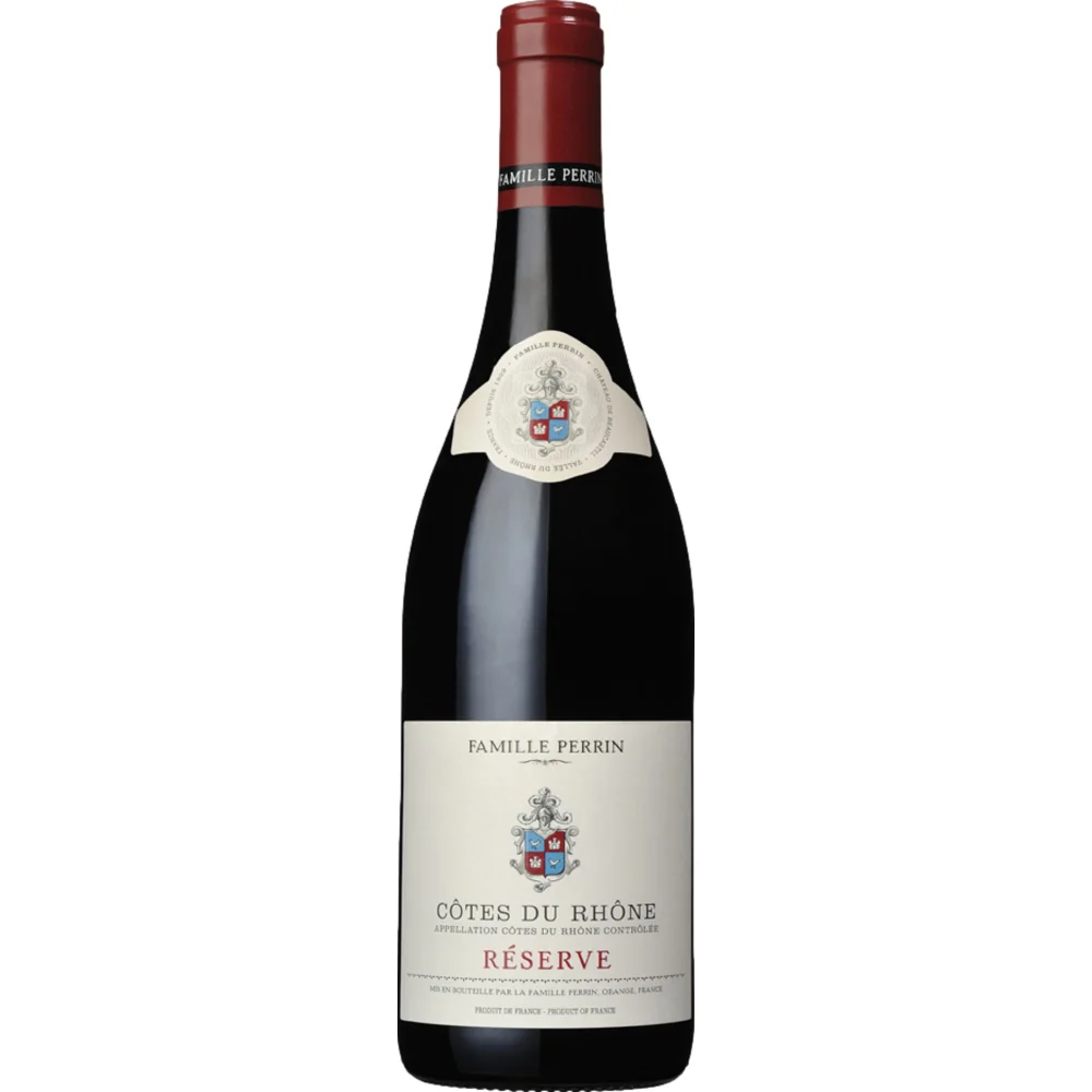 Famille Perrin Côtes du Rhône Réserve, Côtes du Rhône AOP, Rhône, 2023, Rotwein