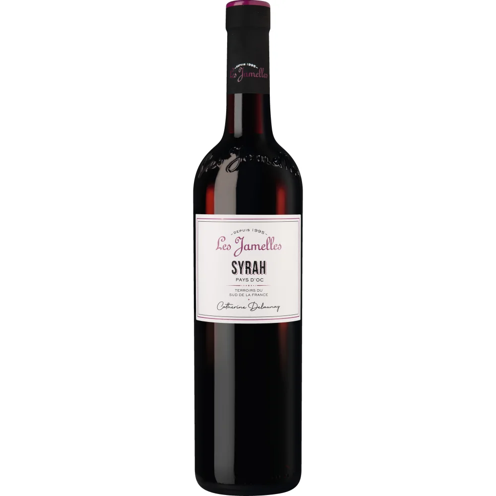 Les Jamelles Syrah, Pays d'Oc IGP, Languedoc-Roussillon, 2024, Rotwein
