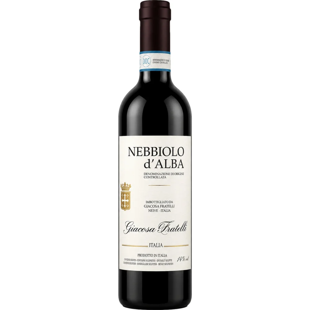 Giacosa Fratelli Nebbiolo d'Alba, Nebbiolo dAlba DOC, Piemont, 2023, Rotwein