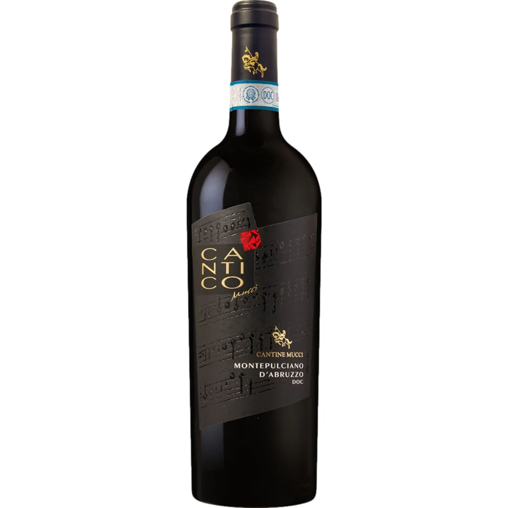 Cantine Mucci Cantico Montepulciano d'Abruzzo, Montepulciano d'Abruzzo DOC, Abruzzen, 2020, Rotwein
