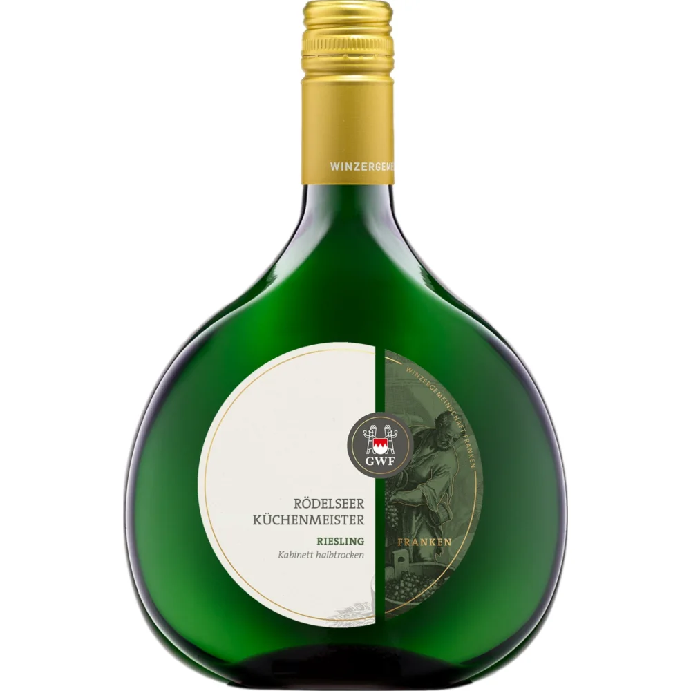 Rödelseer Küchenmeister Riesling Kabinett, Halbtrocken, Franken, Franken, 2024, Weißwein