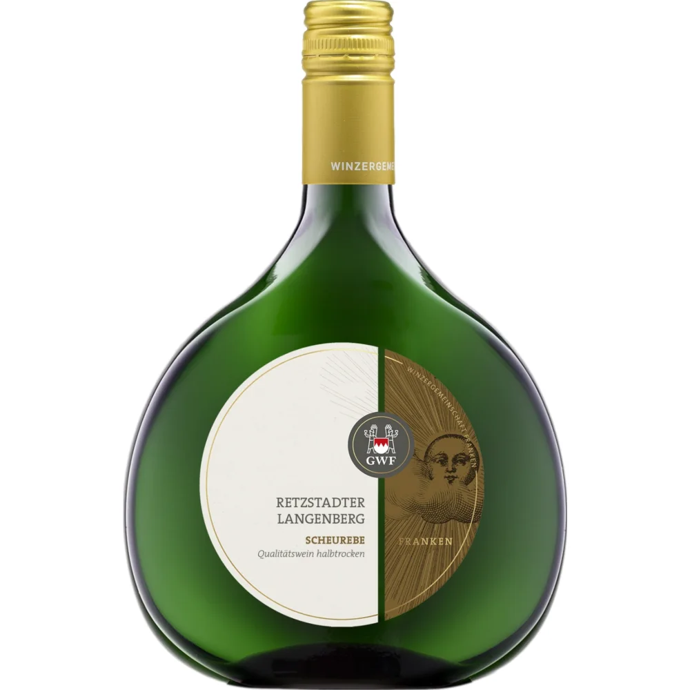 Retzstadter Langenberg Scheurebe, Halbtrocken, Franken, Franken, 2024, Weißwein