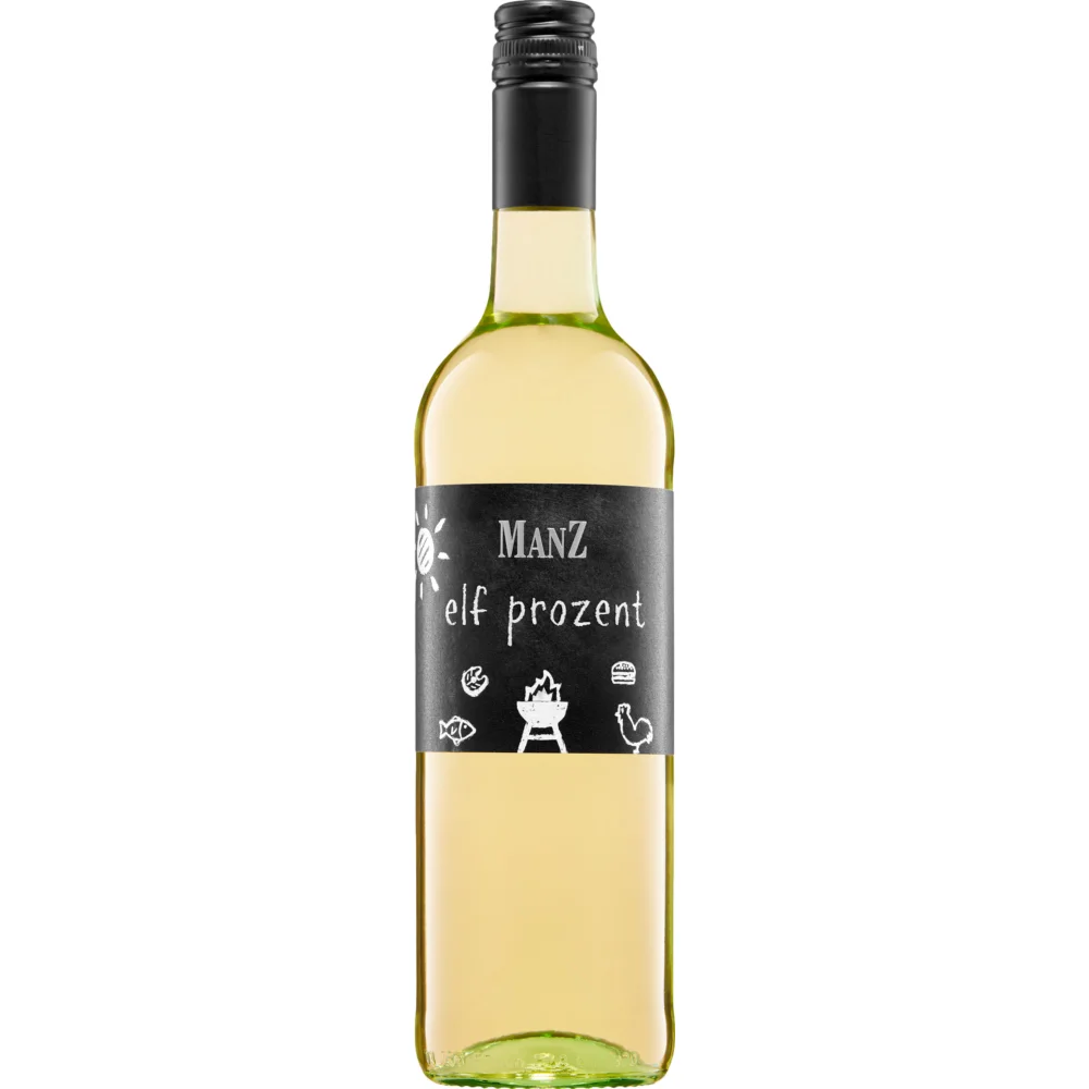 Manz Elf-Prozent Weißweincuvée, Trocken, Rheinhessen, Rheinhessen, 2025, Weißwein