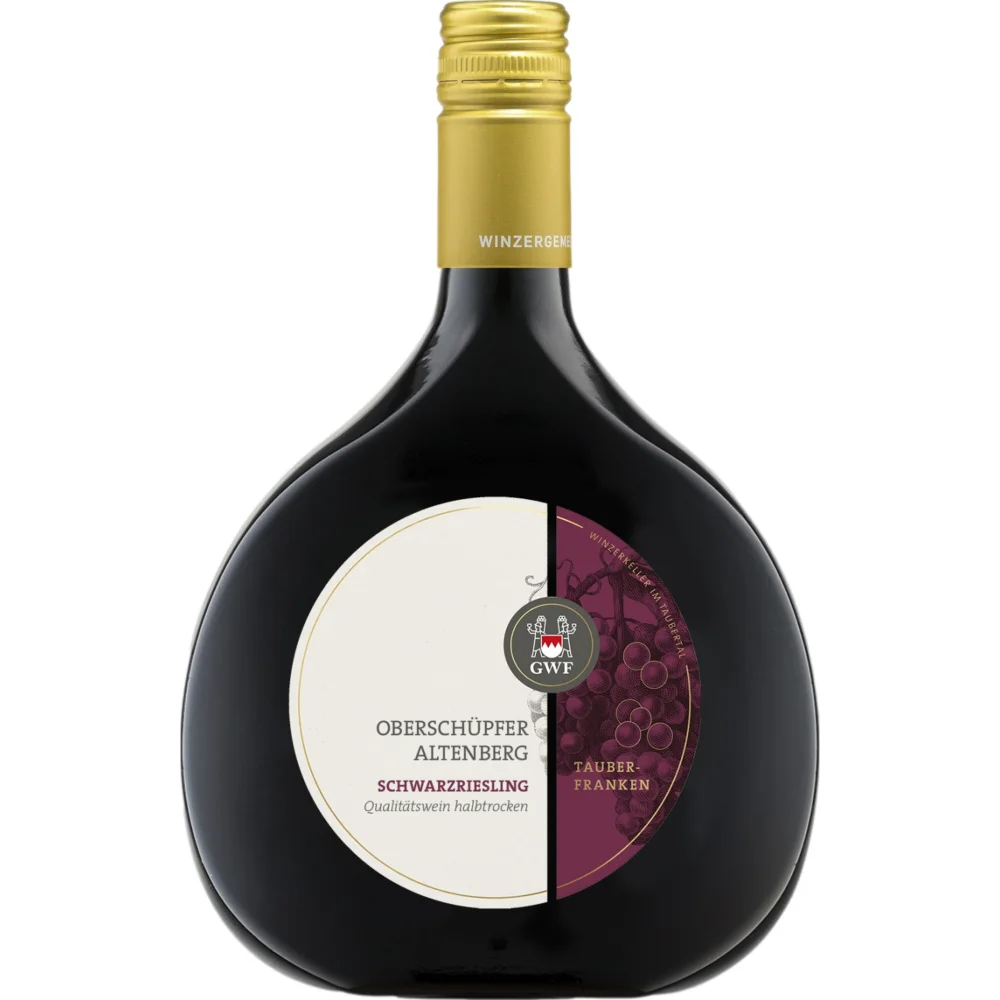 Oberschüpfer Altenberg Schwarzriesling, Halbtrocken, Baden, Baden, 2023, Rotwein