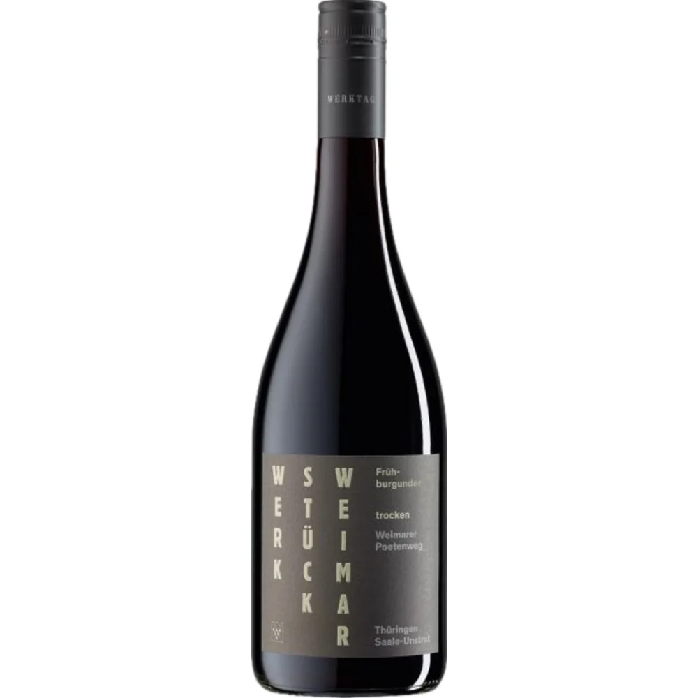 Werkstück Weimar Frühburgunder Barrique, Trocken, Saale-Unstrut, Saale-Unstrut, 2025, Rotwein