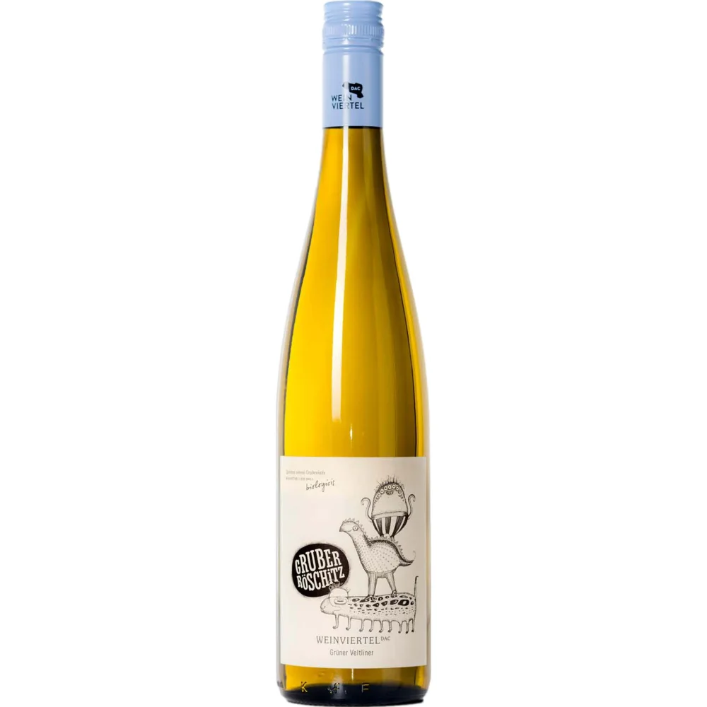Gruber Röschitz Grüner Veltliner, Trocken, Weinviertel DAC, Niederösterreich, 2024, Weißwein