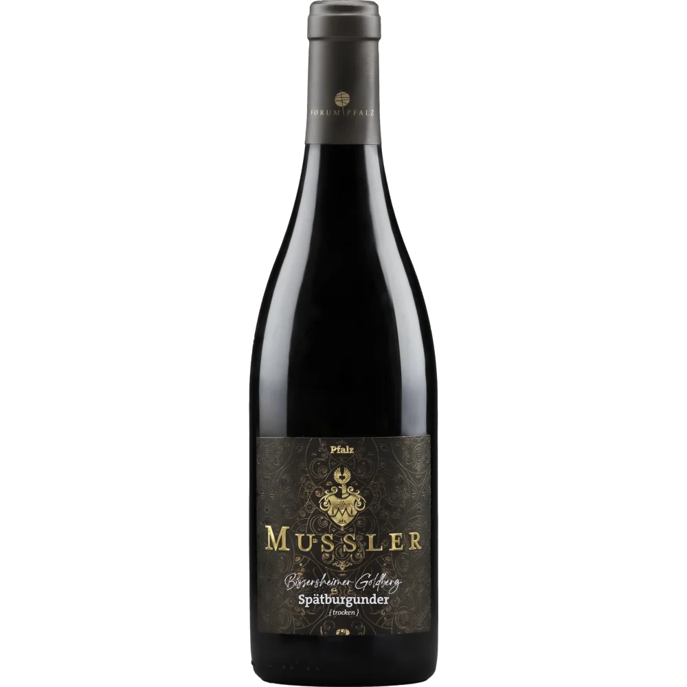 Mussler Spätburgunder Goldberg, Trocken, Pfalz, Pfalz, 2020, Rotwein