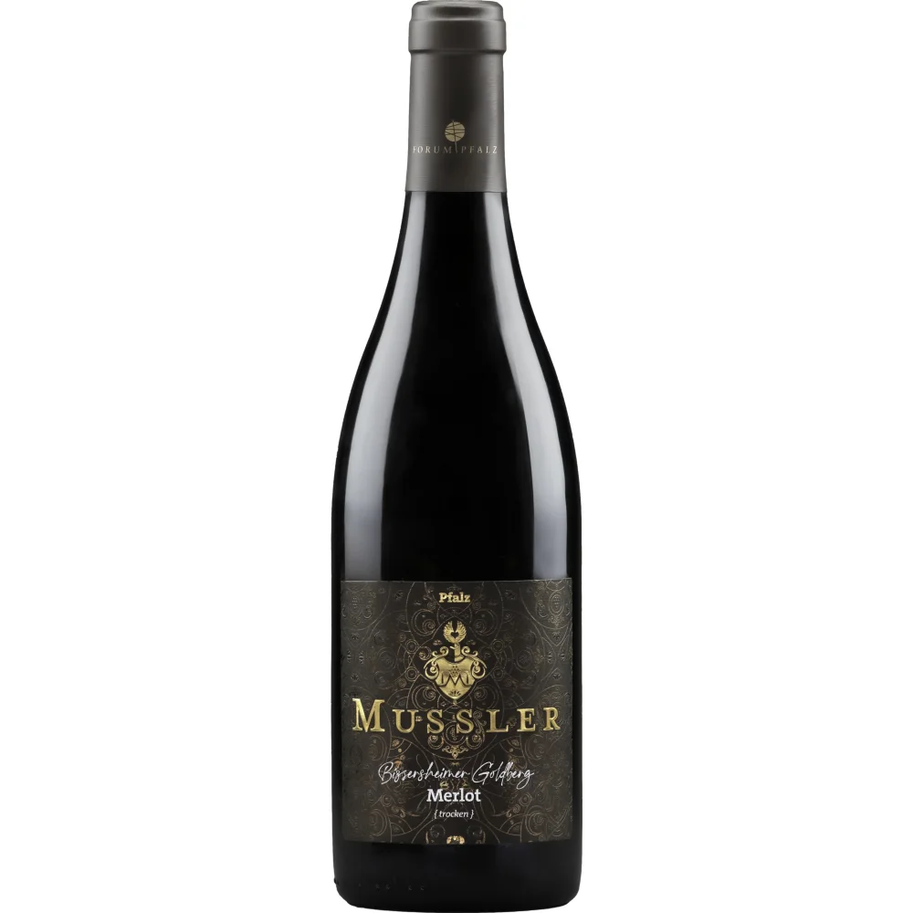 Mussler Merlot, Trocken, Pfalz, Pfalz, 2020, Rotwein