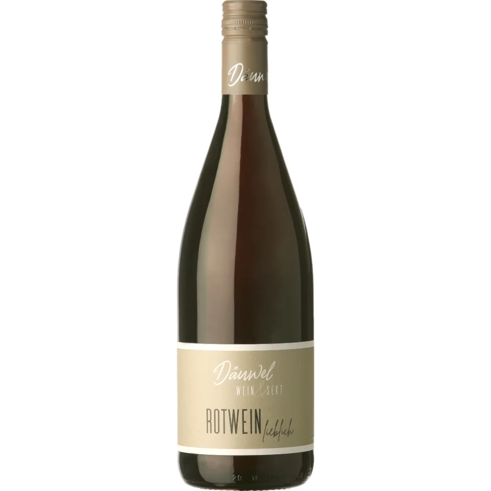 Däuwel Rotwein Cuveé, Lieblich, Pfalz, 1 Liter, Pfalz, 2024, Rotwein