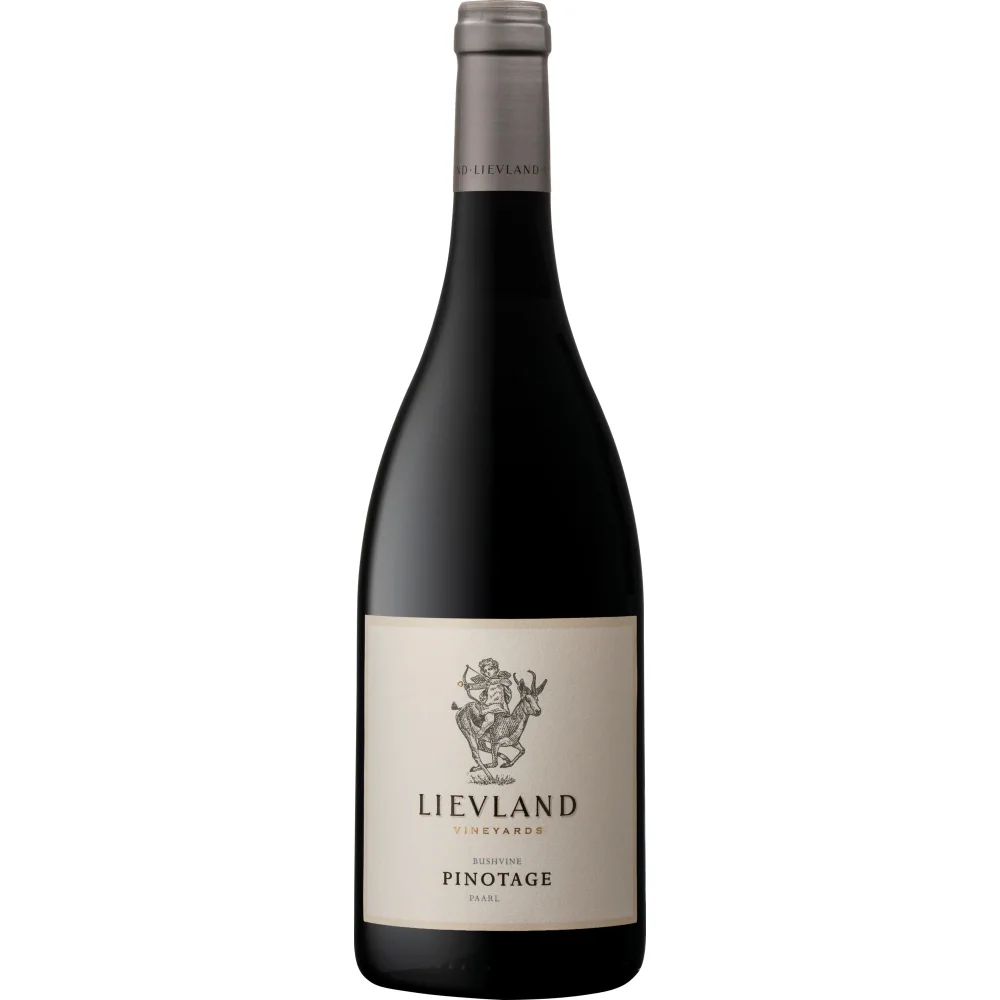 Lievland Pinotage Bushvine, WO Stellenbosch, Western Cape, 2024, Rotwein