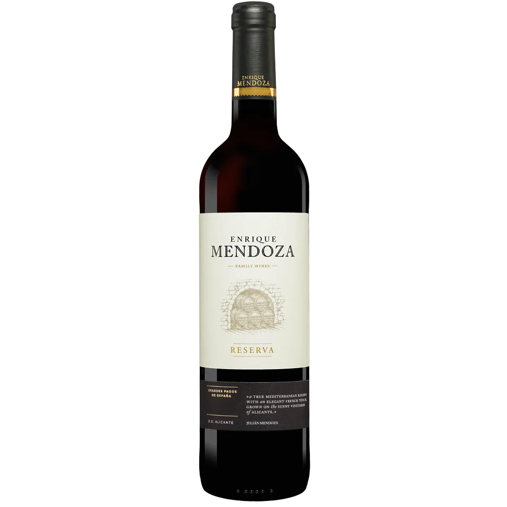 Enrique Mendoza Cabernet/Shiraz Reserva 2022 0.75L 14% Vol. Rotwein Trocken aus Spanien