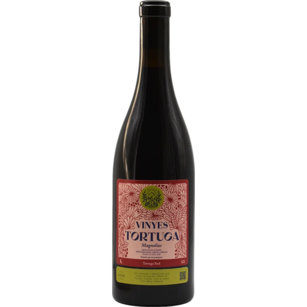 Vinyes Tortuga Magnolias, Vino de España, Katalonien, 2024, Rotwein