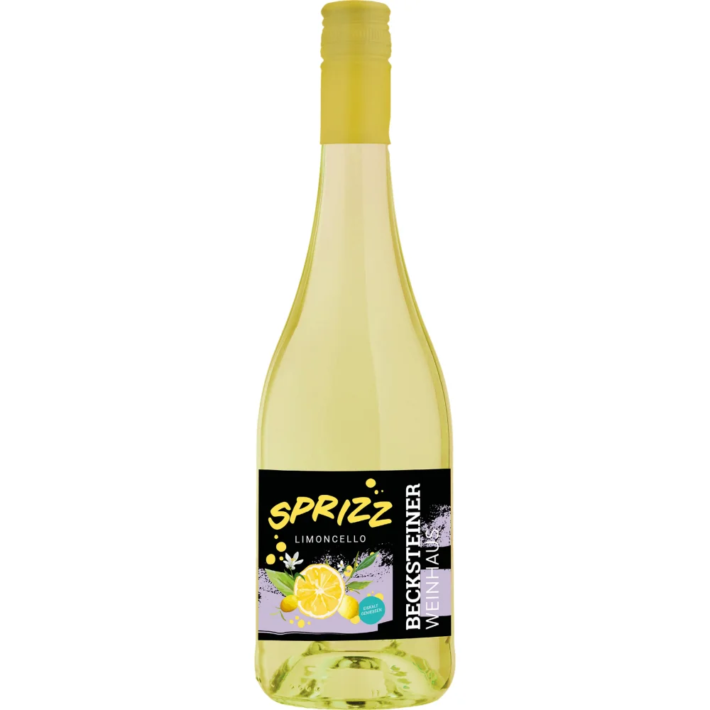 Becksteiner Winzer Sprizz Limoncello, Aromatisierter weinhaltiger Cocktail, Baden, Perlwein / Secco
