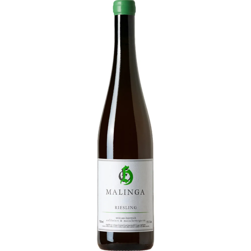 Malinga Riesling Maischegärung Bio, Trocken, Österreich, Niederösterreich, 2018, Weißwein