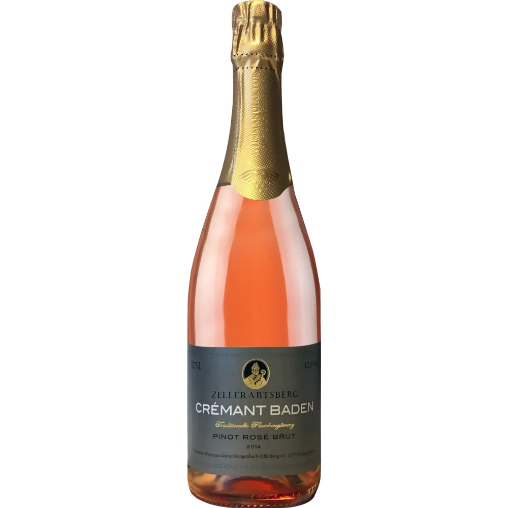 Crémant Pinot Rosé Zeller Abtsberg, Brut, Baden, Baden, 2024, Schaumwein