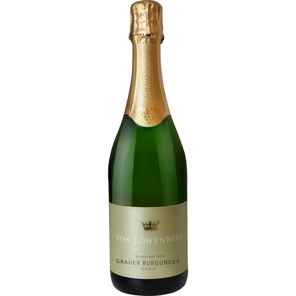 Von Löwenberg Grauer Burgunder Sekt, Trocken, Baden, Baden, 2024, Schaumwein