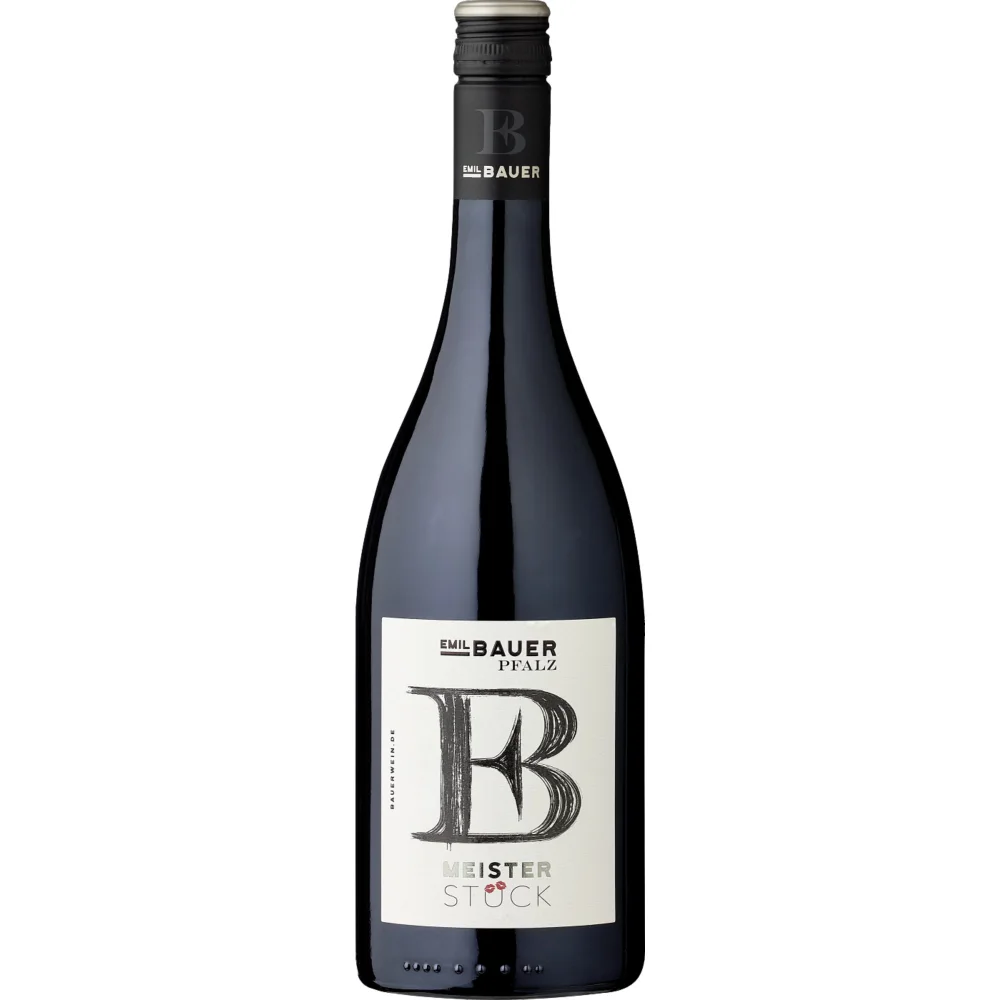 Bauer Meisterstück Cuveé, Trocken, Pfalz, Pfalz, 2022, Rotwein