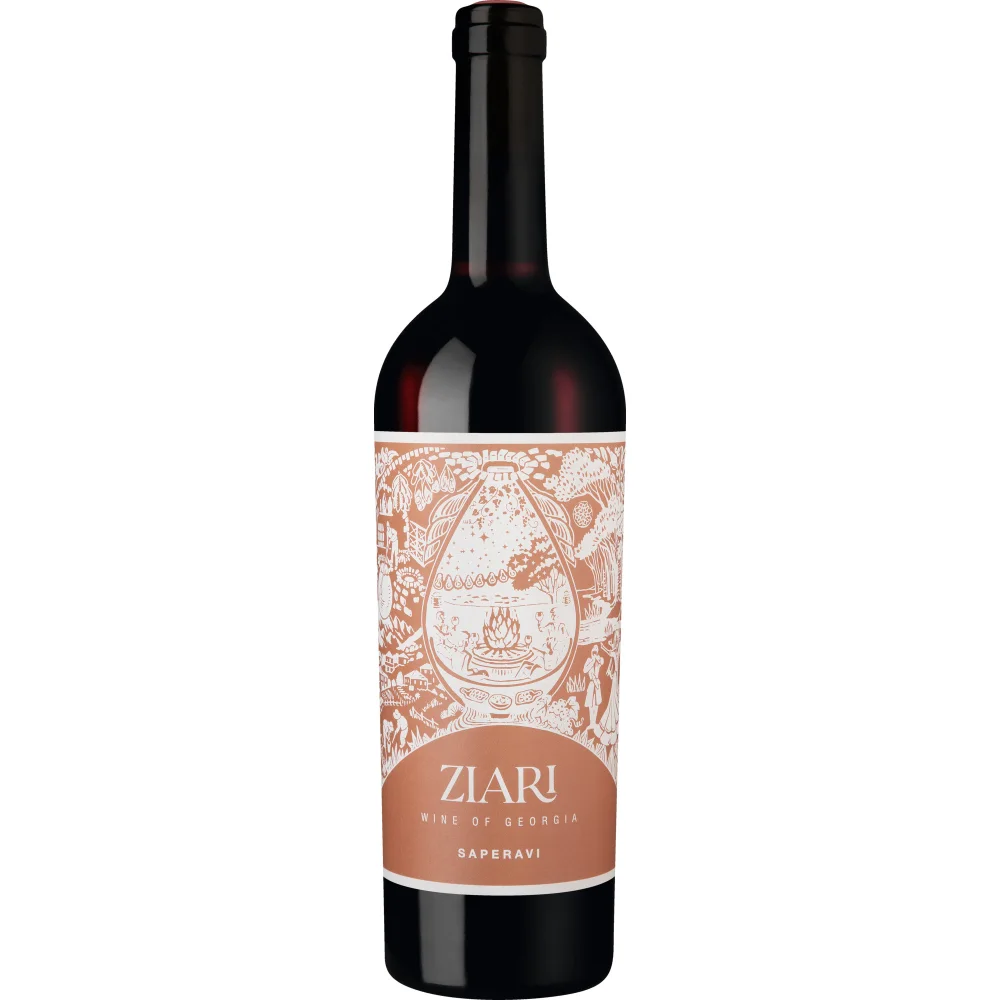 Ziari Saperavi, Trocken, Georgien, Kakheti, 2024, Rotwein