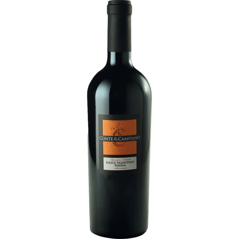 Conte di Campiano Salice Salentino Riserva, Salice Salentino DOC, Apulien, 2017, Rotwein