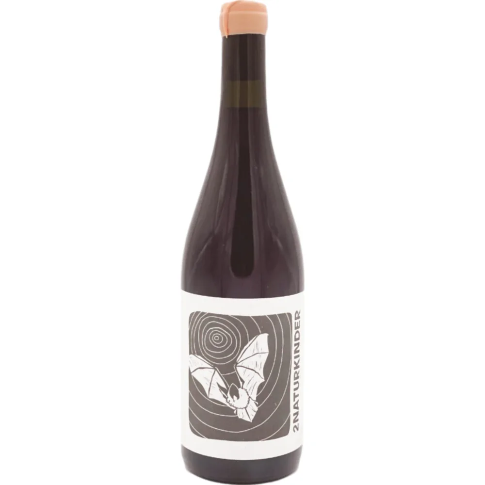 2Naturkinder Fledermaus Rot Bio, Trocken, Deutscher Landwein Main, Franken, 2023, Rotwein