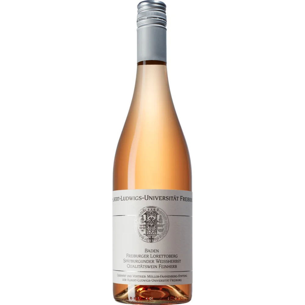Freiburger Lorettoberg Spätburgunder Weissherbst, Feinherb, Baden, Baden, 2023, Roséwein