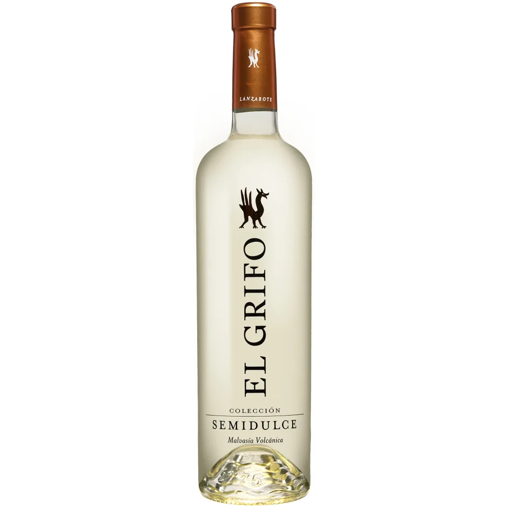 El Grifo Blanco Malvasía Semi Dulce Collectión 2025 0.75L 12.5% Vol. Weißwein Lieblich aus Spanien