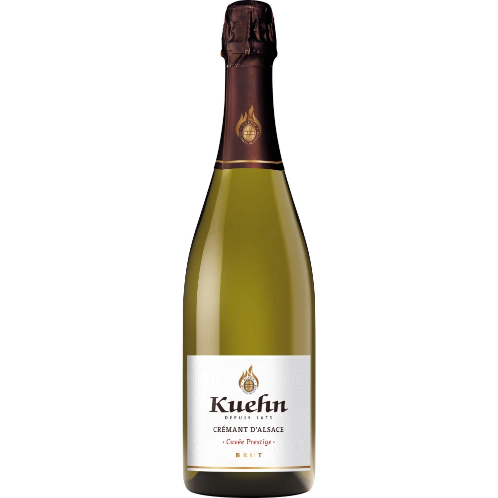 Kuehn Crémant Cuvée Prestige, Crémant dAlsace AOP, Elsass, Schaumwein