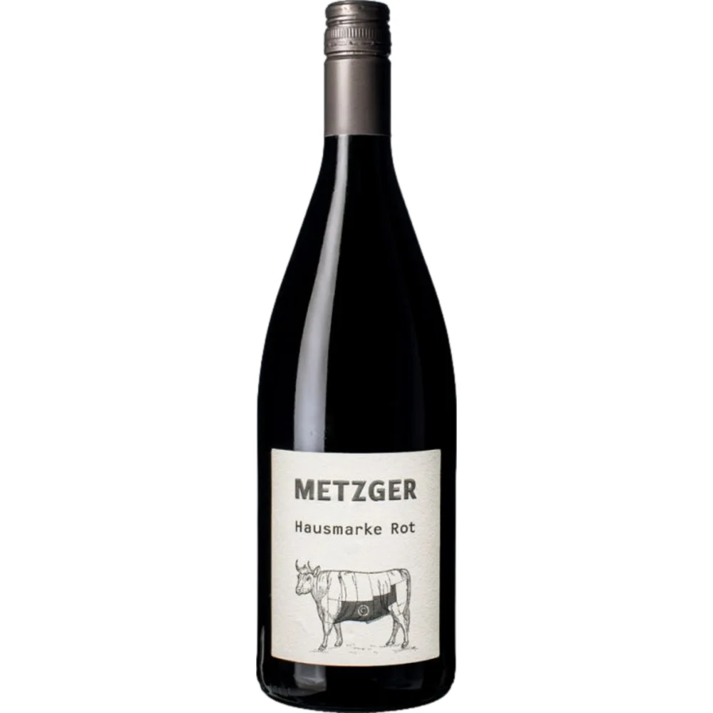 Metzger Hausmarke Rot, Feinherb, Pfalz, Pfalz, 2022, Weißwein