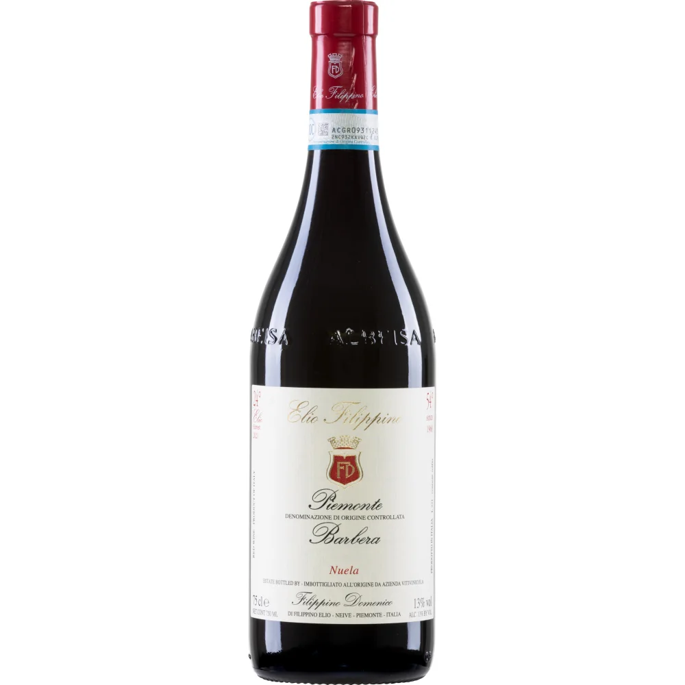 Elio Filippino Barbera Piemonte Nuela, Piemonte DOC, Piemont, 2025, Rotwein