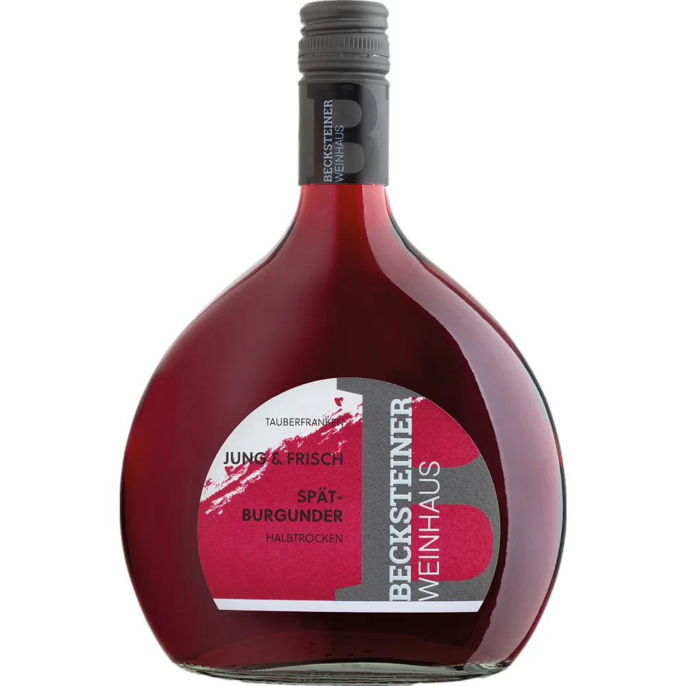 Becksteiner Winzer Jung&Frisch Spätburgunder, Halbtrocken, Baden, Baden, 2025, Rotwein