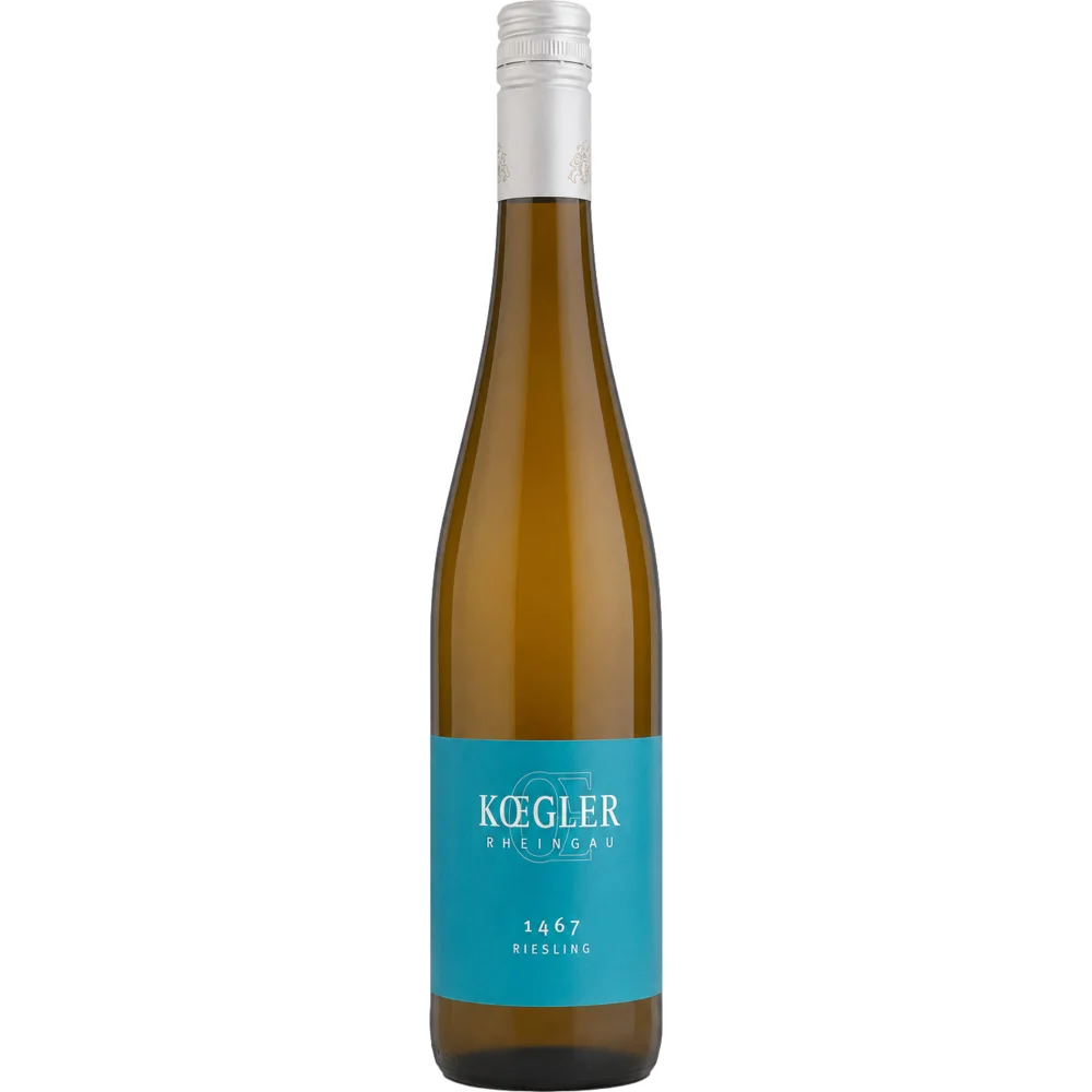 Koegler 1467 Riesling, Feinherb. Rheingau, Rheingau, 2023, Weißwein