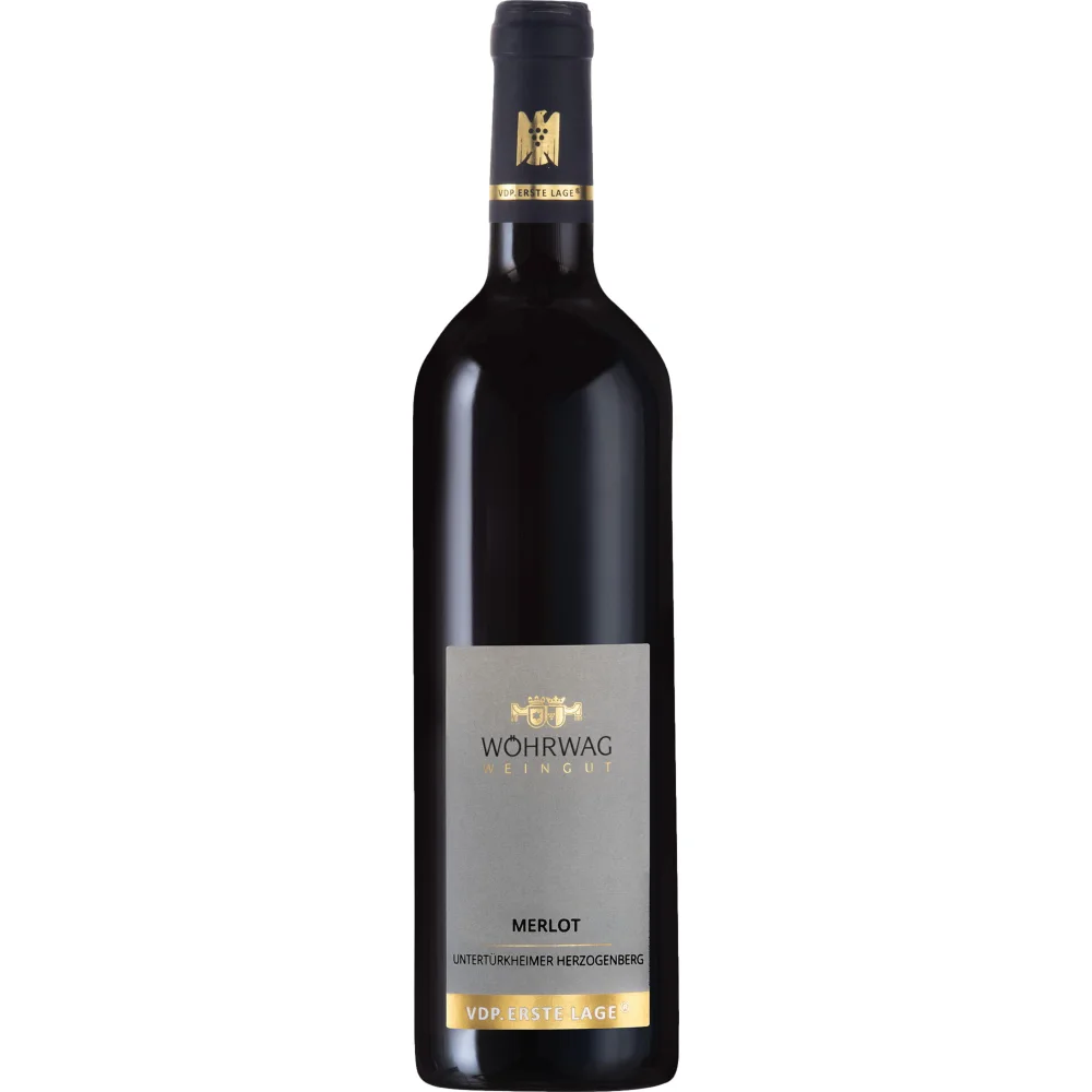 Untertürkheimer Herzogenberg Merlot Erste Lage Bio, Trocken, Württemberg, Württemberg, 2023, Rotwein