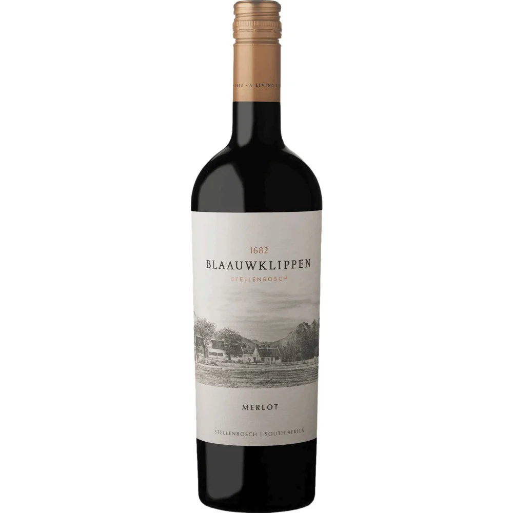 Blaauwklippen Merlot, WO Stellenbosch, Western Cape, 2024, Rotwein