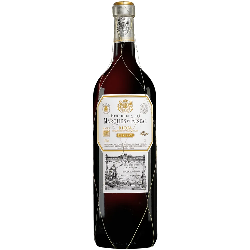 Marqués de Riscal Reserva - 3,0 L. Doppelmagnum 2020 3L 14.5% Vol. Rotwein Trocken aus Spanien