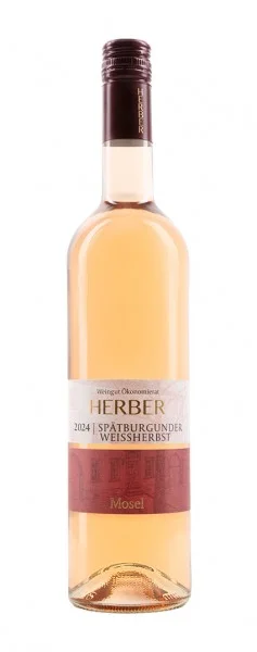 Weingut Ökonomierat Herber Spätburgunder Weißherbst feinherb 2024