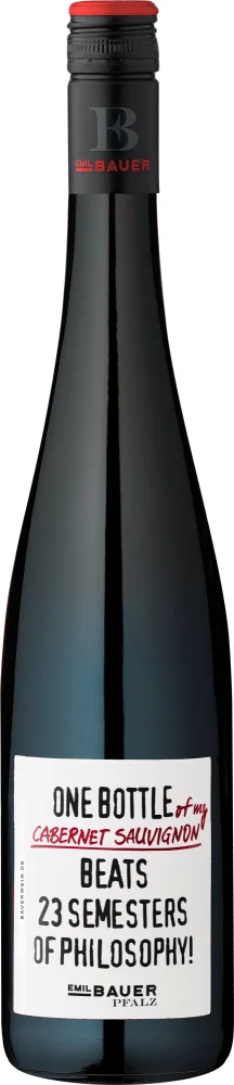 Emil Bauer »One bottle of my...« Cabernet Sauvignon