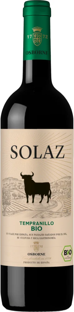 Osborne Solaz Tempranillo  Bio