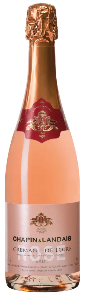 Chapin & Landais Crémant de Loire Rosé Brut Méthode Traditionnelle