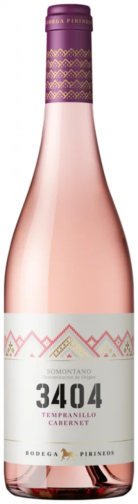 Bodega Pirineos "3404" Rosado - Tempranillo und Cabernet Somontano D.O.