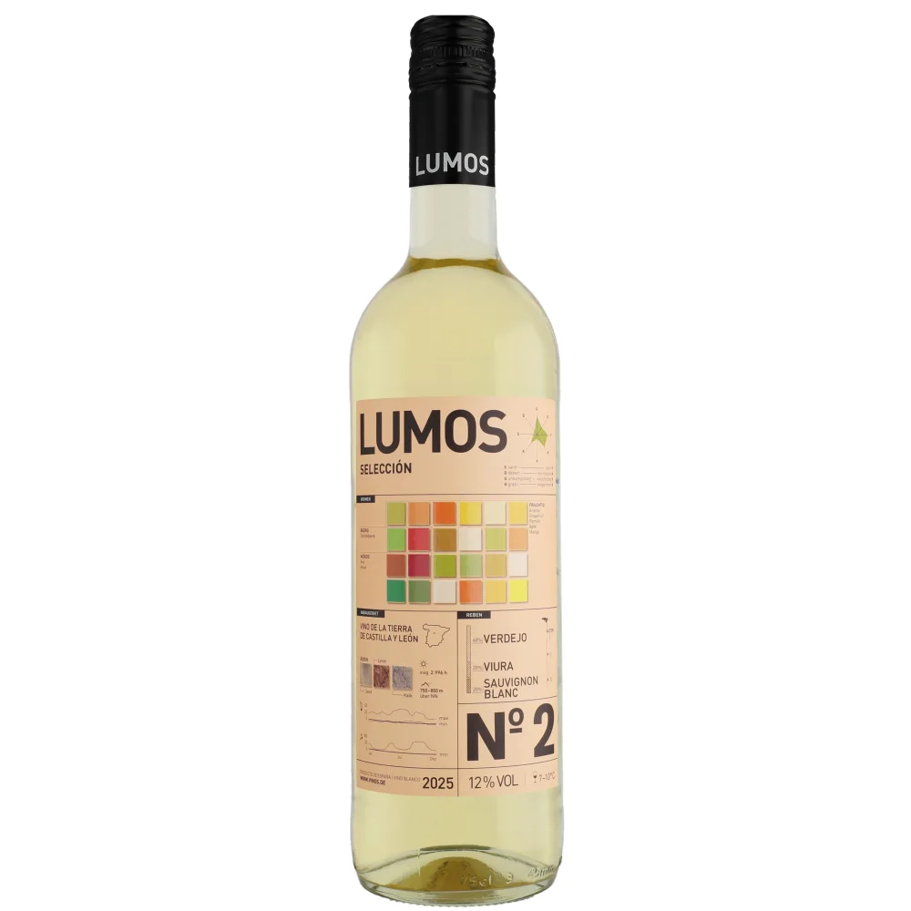 LUMOS No.2 Blanco 2025 0.75L 12% Vol. Weißwein Trocken aus Spanien