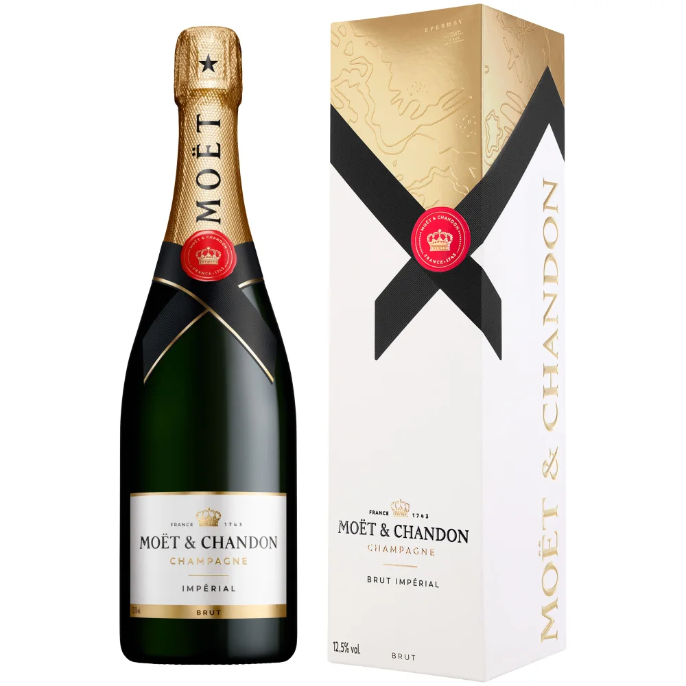 Champagne Moet & Chandon Imperial, Brut, Champagne AC, Geschenkverpackung, Champagne, Schaumwein